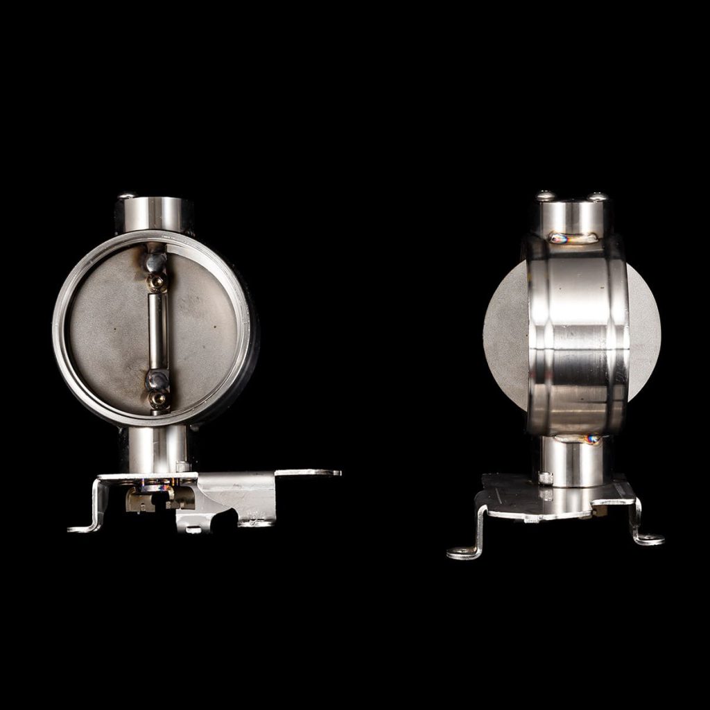 BILLET EXHAUST VALVE KUSTER ADAPTATION 70MM (OEM SIZE) - NORMAL