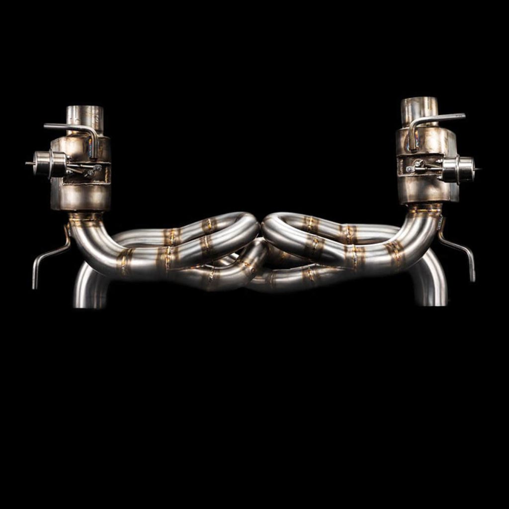 FERRARI 488 GTB GTS FORMULA RACE EDITION EXHAUST SYSTEM by BlackBoost UAE | USA | EU | CA | CN