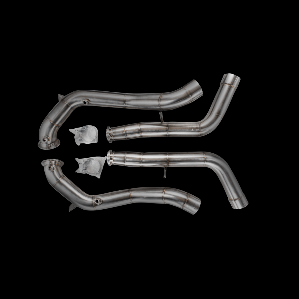 MERCEDES G63 AMG M177 (W463A) CATLESS DOWNPIPES by BlackBoost USA | UAE | EU | CA | CN