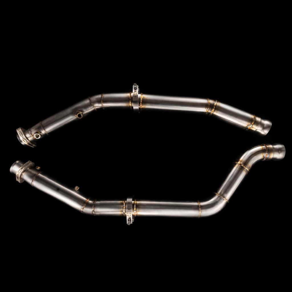 MERCEDES ML63, GL63, GLE63, GLE63 COUPE GLS63 Downpipes by BlackBoost UAE | USA | EU | CA | CN