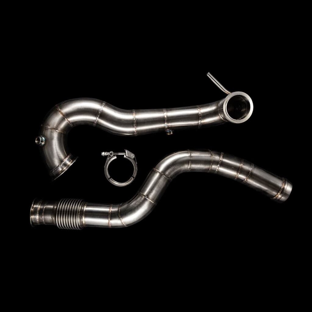 Mercedes A45 M133 (W176) Catless Downpipes by BlackBoost UAE | USA | EU | CA | CN