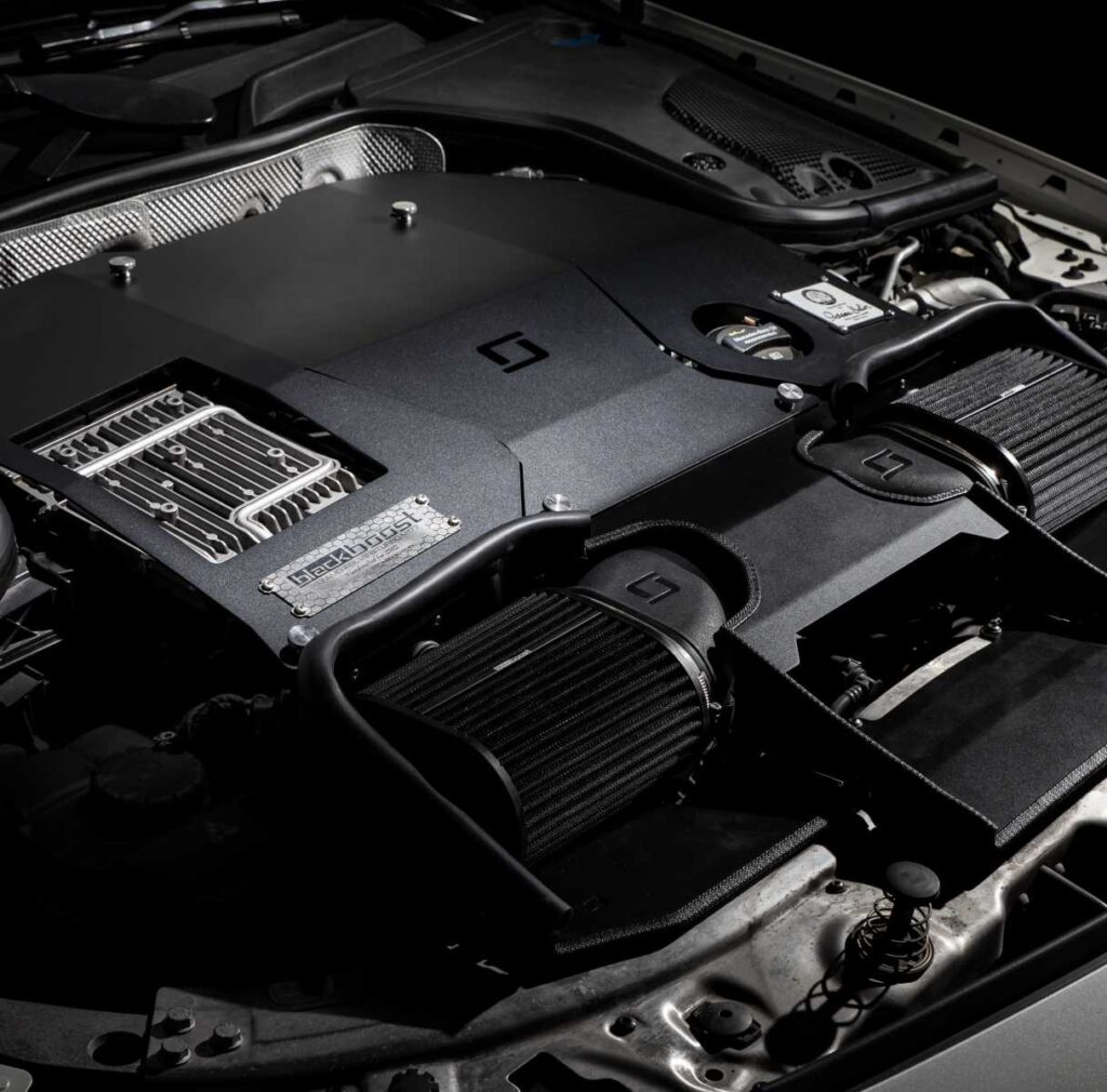 Mercedes E63 AMG M177 High Peformance Cold Air Intake by BlackBoost UAE | USA | EU | CA | CN